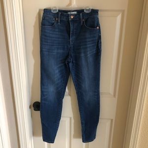 Madewell Curvy High rise Jeans